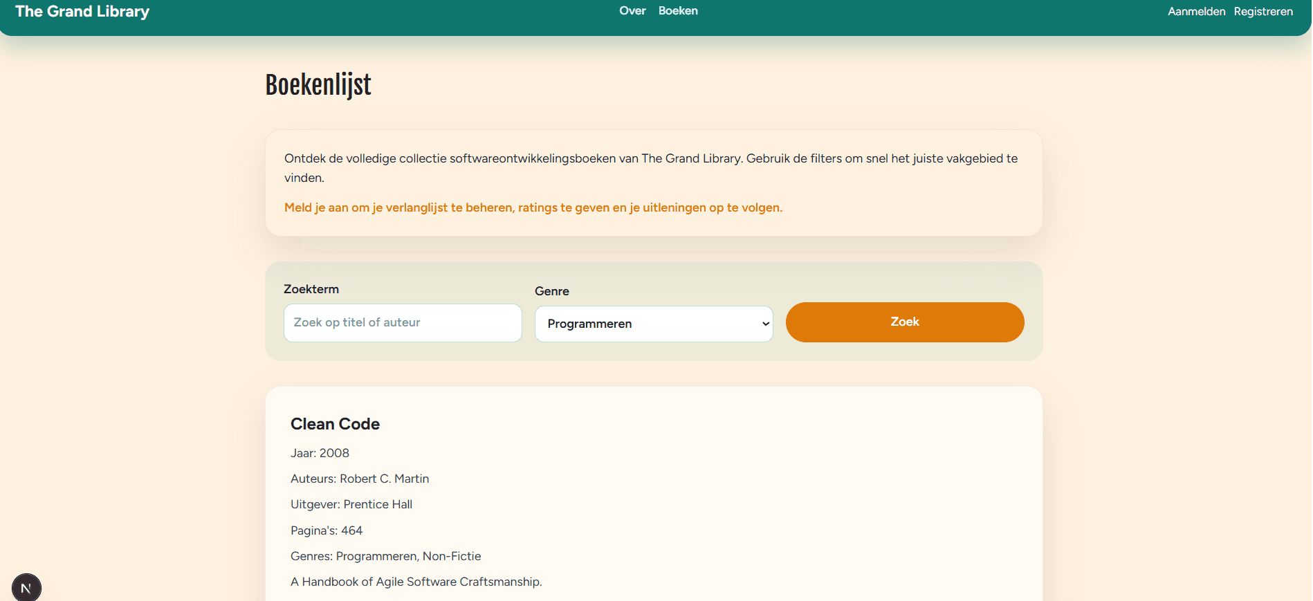 📚 The Grand Library screenshot